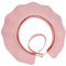 Visière Bain Protéger les Yeux et les Oreilles Silicone Réglable Bonnet de Douche Fonction Trois en un Bonnet de Bain Enfant (rose)