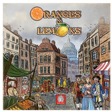Orangen und Zitronen Brettspiel