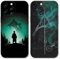 Yimctoie 2 Stück Cartoon Anime Handyhülle für iPhone 11 6.1, Schutzhülle Weich TPU Stoßstange Case Kratzfeste das Zauberer Kreativ Aesthetic Muster Design, Silikon Bumper Mode Case, Cool