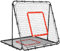 Rebounder für Fußball, 120x120cm Double Sided Volleyball Rebounder Netz, Basketball Rebounder, mit Verstellbaren Winkellöchern, Geeignet für Schuss Pass und Ballannahme Training