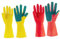 HAMPPLIES 1 Gants de Nettoyage Latex avec Éponge Absorbante Gants de Vaisselle Réutilisables pour Cuisine et Ménage
