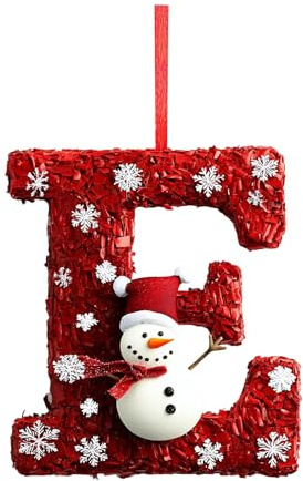 Weihnachtsbaumschmuck 26 Buchstaben Weihnachtsbaumschmuck Anhänger für Weihnachtsdeko Fensterdeko Weihnachtsbaum Deko