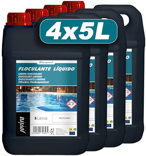 JOVIRA PINTURAS 20 L | Floculant Liquide | Clarificateur d’Eau Trouble pour Piscines | Action Rapide et Haute Efficacité (20 Litres).