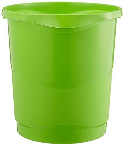 Esselte Papelera Europost, 14L, Plástico, Verde VIVIDA, Gama VIVIDA, 623950