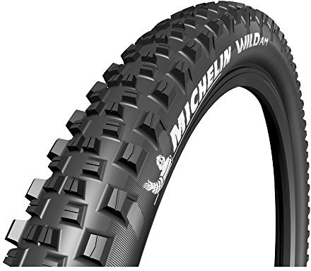 MICHELIN PNEU 27.5X2.80 Wild Am T.Ready Competition Line Souple Neumático de Bicicleta, Unisex Adulto, Negro, 71-584 (27,5×2,80´´) 650B