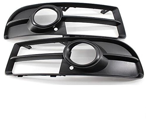 SZSS-CAR Front Stoßstange Nebelscheinwerfer Abdeckung Lüftungsgitter Seiteneinsatzgitter für Audi A4 B7/S4 S Line 2005 2006 2007 2008