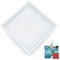 Square Paving Mould, Yetaha 1PC Path Maker Mold, Driveway Paving Brick Patio Concrete Slabs Path Garden Walk Mould, Garden Paving Pavement, Stone Path DIY Walk Path Maker Mold 25 * 25 * 4cm Square