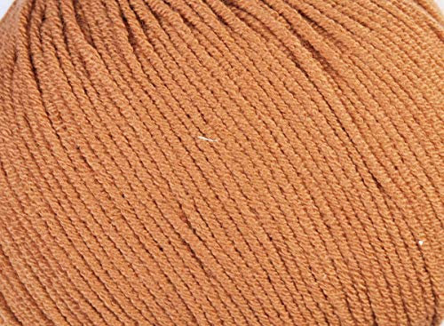 LANA GROSSA Elastico | Baumwoll-Klassiker mit leichtem Stretchanteil | Handstrickgarn aus 96% Baumwolle & 4% Polyester (Elite)| 50g Wolle zum Stricken & Häkeln | 160m Garn FB 149