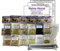 12 x Reine HARZE a 30ml (360ml) 16-TLG RÄUCHERSORTIMENT mit WEIHRAUCH + Olibanum + MYRRHE + KOPALHARZ + Styrax UVM. Zum räuchern auf Räucherkohle & Sieb. 4 x ZUBEHÖR. 81900-2