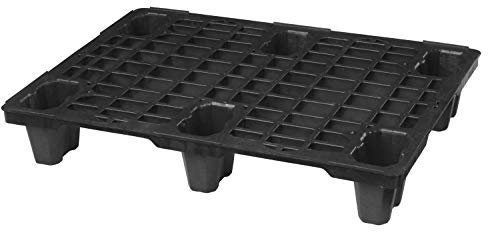 8 Stück Kunststoffpalette 80 x 60 cm 1/2 Europalettenmaß