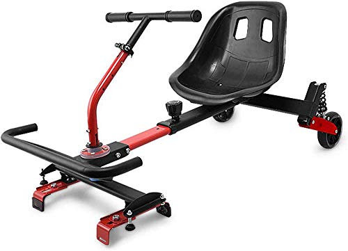 Go Kart Carrello A Lunghezza Regolabile di Autobilanciamento Scooter Balance Car Seat Suspension all Terrain Compatibile con Tutte Le Auto Balance 6.5/8 / 8.5/10 Pollici, per Adulti E Bambini-D