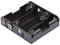 BATTERY HOLDER, 4X AA, FLAT, SNAP | Battery Holders By MULTICOMP PRO - MP000316