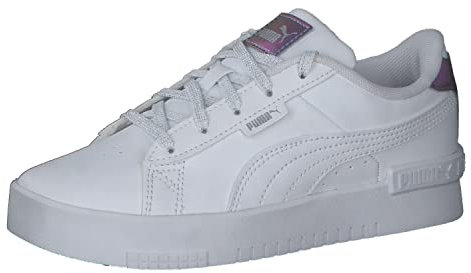 PUMA Jada Bioluminescence PS Sneaker, White White Silver, 33 EU