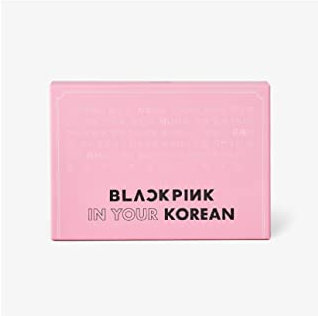 Dreamus [WEVERSE PREORDER] BLACKPINK IN YOUR KOREAN EDU BOOK, YGP2022, 270 x 194 47 mm
