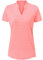 donhobo Damen Sport T-Shirt Running Fitness Shirts Sportbekleidung V Ausschnitt Kurzarm Oberteile Shortsleeve Casual Yoga Top (Rosa, XS)