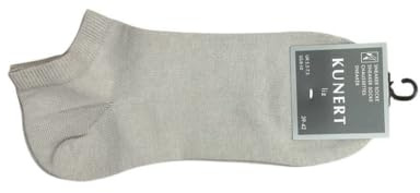 KUNERT Damen Sneaker Socken Liz antirutsch light grey 1370 39-42