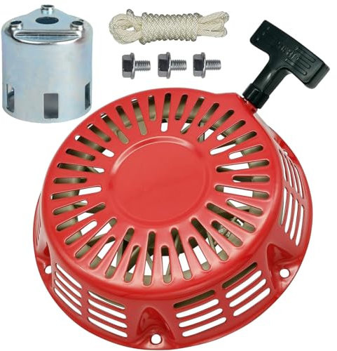 ZAMDOE GX340 GX390 Avviamento a strappo Tirare il gruppo di avvio per Honda GX610 GX620 11hp 13hp Generatore Motore Rasaerba Autoavvolgente Sostituisce 28400-ZE3-W01ZA 28400-ZE3- W02ZP 28400-ZE3-W01ZP
