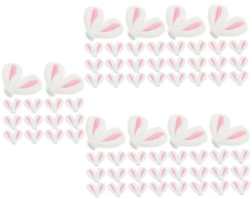 Abaodam 100 Stk Hasenohren-Haarschmuck Kopfschmuck für den Abschlussball Korb für Kinder ostern haarschmuck Kaninchenohr Haarspangen Minikleid Abschlussballschmuck Schmuck Hasenohr Charme