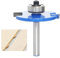 Akylin 20# Biscuit Jointer Router Bit, 1/4”Shank Biscuit Joint Slot Cutter Router Bits with Bearing, Slot Woodworking Tool for Plywood Slotting,Grooving,Rebating