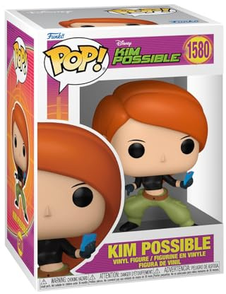 Funko POP! Disney: Kim Possible - Kim | Offizielles Cartoon/Animation Merch - Vinyl Sammelfigur als Regal Deko - Geschenkidee zum Geburtstag für Fans und Sammler