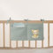 Babybett Aufbewahrungstasche aus 100% Baumwolle Musselin, für das Beistellbett, Babybett, Kinderbett. Ideal zum Verstauen von Windeln, Schnullern (Wildcat)
