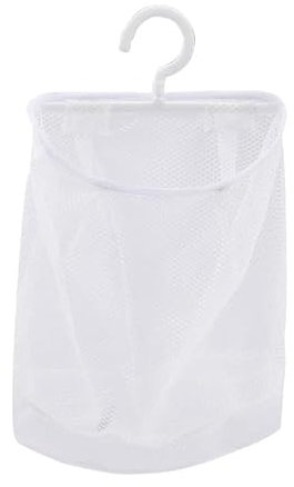 Valicaer Hanging Peg Bag,Peg Basket for Washing Line with Hanger Clothespin Storage Bag Washable Conical Peg Holder 22 * 25cm Reusable Clothes Pegs Bag Washing Laundry Bag Indoor Outdoor