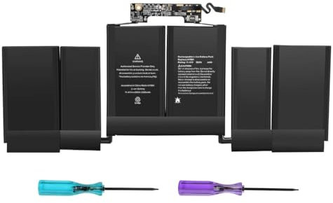 11.41V 58Wh A1964 Laptop Battery Replacement for A1989 Battery Compatible with MacBook Pro 13 inch EMC 3214 3358 3348 BTO/CTO Touch Bar (2018, 2019, 2020 Mid) MR9Q2LL/A MR9R2LL/A MR9T2LL/A MR9U2LL/A