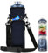 Portable Blender Bag for Ninja Blast Max Portable Blender BC251EUNV, BC251EUIV, BC251EUGY, BC251EUMT, BC251EUPK, BC251EULD, BC251EUSL - Insulated Mixer Case with Cross Strap (Dark Blue)