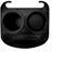 Portable Cup Holder Attachment for Chair Side Table Mount Drink Holder Phone Stand Clip On Armrest Tray Black Outdoor Camping Beach Lounge Accessories