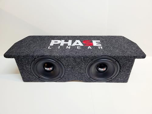 Phase Linear Auto Subwoofer passgenau für BMW F30/31/32/36 Kofferraum inkl Tieftöner