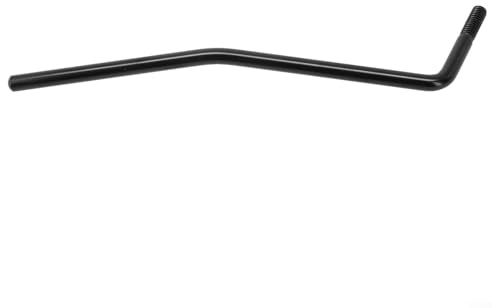 Levier de trémolo Whammy Bar pour guitare électrique Filetage à vis 6 mm Bras Vibrato Métal Revêtement brillant Montage facile Accessoires de guitare 185 mm (noir)