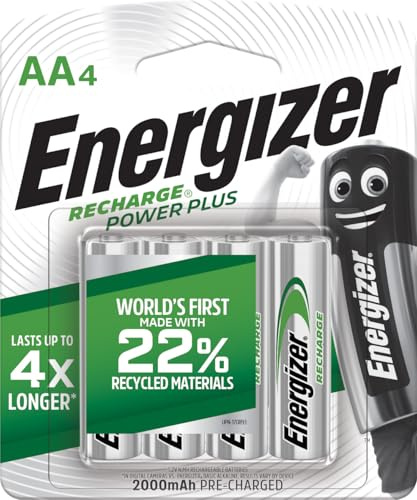 Energizer Energizer NH15URP4 AA - Ricarica universale (l'imballaggio può variare), 4 ct