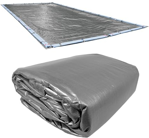 Robelle 331836R Poolabdeckung für Winter, Platin, 5,5 x 11,0 m Inground Pools