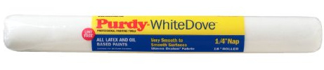 Purdy 144662181 White Dove Roller Cover, 18 inch x 1/4 inch nap
