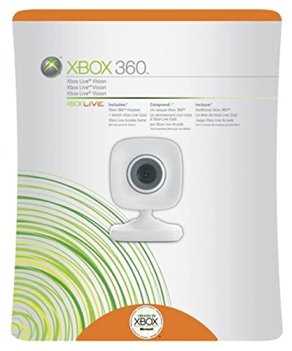 Microsoft Live Vision Xbox 360 1.3MP 640 x 480Pixeles USB Color Blanco cámara Web - Webcam (1,3 MP, 640 x 480 Pixeles, 30 pps, USB, Color Blanco)