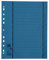 Oxford Trennblätter A4 aus Karton mit Perforation, blau, 100 Stück