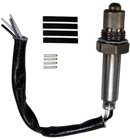ATEC Germany 1x Universal Lambdasonde 4-polig Planar mit Quetschverbinder und Schrumpfschlauch