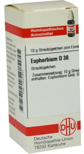 Euphorbium D30 DHU Globuli, 10 g Globuli