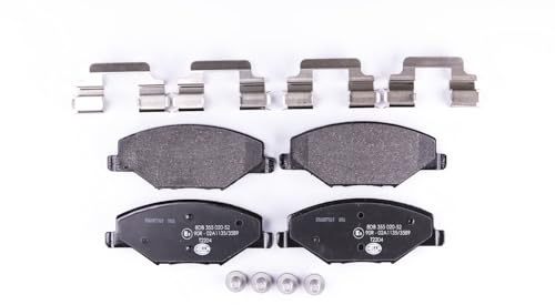 HELLA 8DB 355 020-521 Bremsbeläge | Kompatibel mit: SKODA FABIA II, FABIA II Combi, FABIA III, FABIA III Kombi, RAPID, VW POLO V Stufenheck
