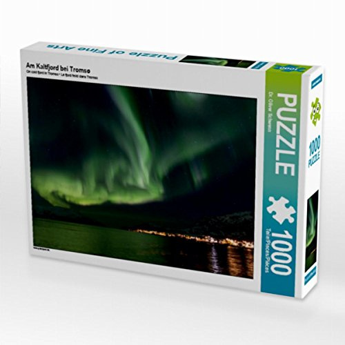 CALVENDO Puzzle Am Kaltfjord bei Tromsø | 1000 Teile Lege-Größe 64 x 48 cm Foto-Puzzle für glückliche Stunden