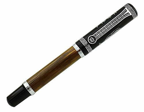 Duke x551 Confucius Fountain Pen Set , Medium Nib Natural Bamboo Barrel Gift Pen