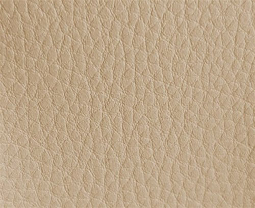 HAPPERS Polipiel para Tapizar 1 Metro con Ancho 140cm. Venta de Polipiel por Metros Luna Color Crema