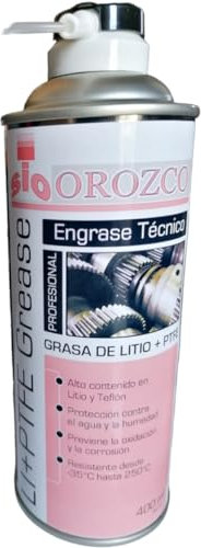 Graisse Liquide de Lithium + PTFE Téflon 400 ML. Haute Qualité