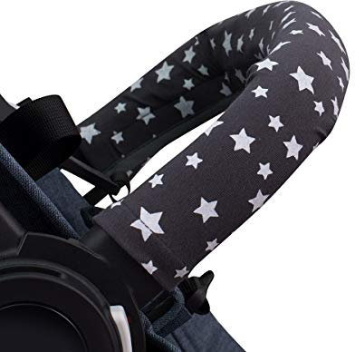 JYOKO KIDS Abdeckung Deckt Griff für Kinderwagen (Winter Sky, Einzel)