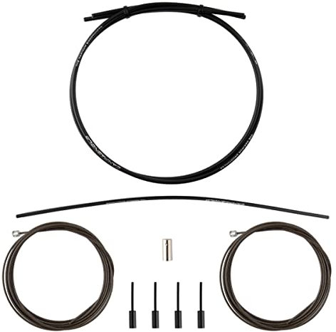 Campagnolo Unisex – Erwachsene The Maximum Smoothness Schaltzug-Set, Schwarz, Einheitsgröße