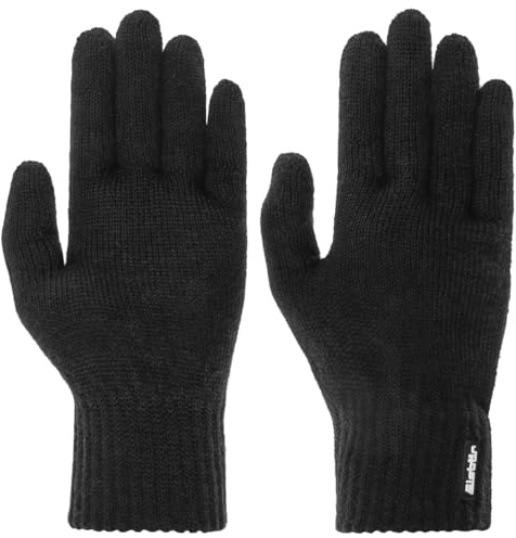 Eisbär Etton Herrenhandschuhe mit Kaschmir Handschuhe Fingerhandschuhe Wollhandschuhe Herren - Made in Australia,Made Austria Winter Herbst-Winter