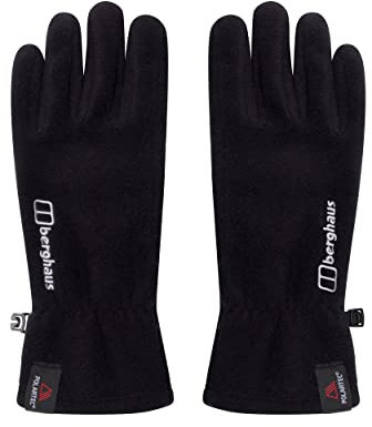 Berghaus Prisma Leichte Touchscreen-Geräte-POLARTEC-Handschuhe - Schwarz - L/XL
