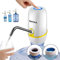 MIRTIKA Dispensador de Agua para garrafas con Adaptador para Botellas de Agua comerciales. Grifos para Botellas de Agua Mineral. Dispensadores de Agua para bidones, Bomba eléctrica Agua (Blanco)