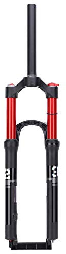 Forcella Anteriore per Mountain Bike Forcella Anteriore per Bicicletta a Doppia Camera d'Aria Forcella Ammortizzata per Bicicletta MTB per Bici da 27,5 Pollici