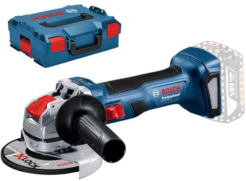 Bosch Professional GWX 18V-7 06019H9104 Akku-Winkelschleifer 115mm buerstenlos, ohne Akku, inkl. Kof